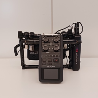 Audio opname set met diverse accessoires, Zoom, Rode