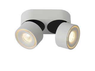 Lucide Yumiko Plafondspot   78 cm LED Dimb  2x10W 2700K  Wit