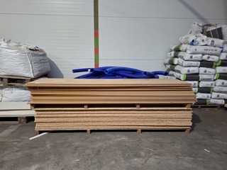 Partij divers plaatmateriaal