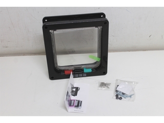 Lunspets Kattenluik Magnetische sluiting voor Middelgrote & Kleine kat