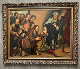 Italiaanse school (XVII-XVII) naar Giovanni Andrea De Ferrari (1598-16