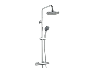 Atlantic Regendoucheset Asher met handdouche 3 standen en thermostaatk