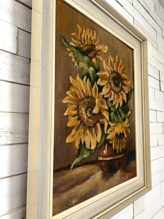 Gerard Dalman – ‘Zonnebloemen op vaas’