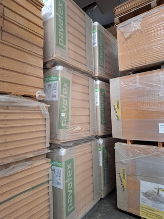 9x pallet a 16,70m2 Houtvezel isolatie   Pavatex, Isolair 140