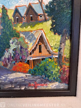 John H Burrow (1955 – ) ‘Walk to the Pickers Snacks’