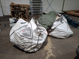 Partij diverse dekkleden en bigbags