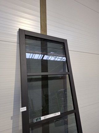 Houten stompe binnendeur WK6308 XL C, ral 9011