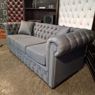 3-Zits Bank, Chesterfield, Bahama, blauw