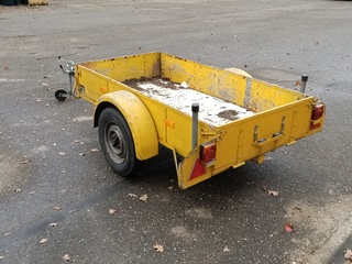 Aanhanger, Weeghel, 750 kg, 1973
