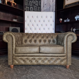 2-Zits Bank Chesterfield, Brighton, groen