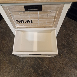 Nachtkastje Chesterfield, Chesterfield, crème