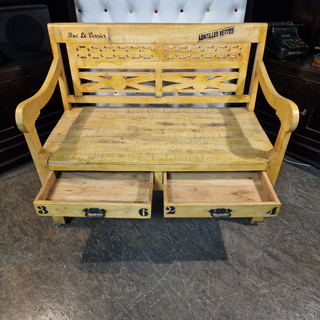 2-Zits Bank Chesterfield, Chesterfield, beige