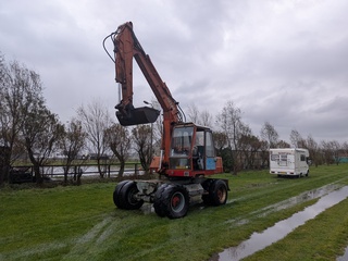 Mobiele graafmachine, Atlas, 1302, 1987