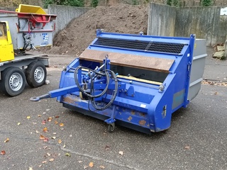 Getrokken veegmachine, Imants, Rotosweep, 2012