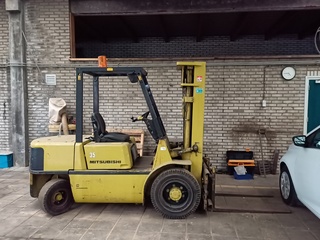 Heftruck, Mitsubishi, FD35A, 1989