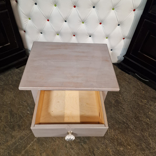 Nachtkastje Chesterfield, Chesterfield, grijs