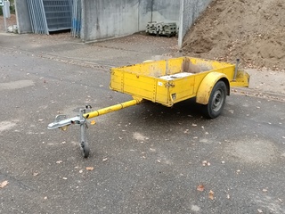 Aanhanger, Weeghel, 750 kg, 1973