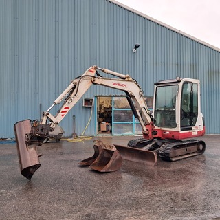 Minikraan Takeuchi, TB135, bouwjaar 2006