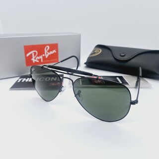 Rayban zonnebril Outdoorsman black