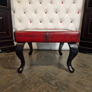 Salontafel Chesterfield, Leeds, rood
