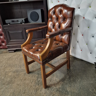 Eetkamerstoel Chesterfield, Gainsborough, bruin