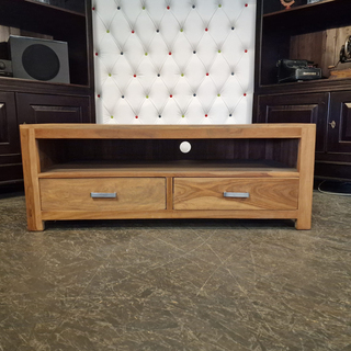 Tv Meubel Chesterfield, Chesterfield, bruin