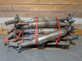 Ca. 12x Uitlaatsysteem met katalysator of roetfilter, Eberspächer