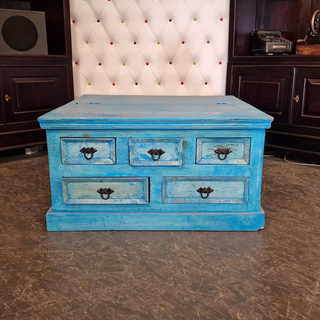 Salontafel Chesterfield, Chesterfield, blauw