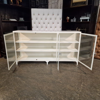 Vitrinekast Chesterfield, Chesterfield, wit