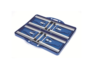 Bo-Camp - Picknicktafel - Basic - Inklapbaar - Blauw