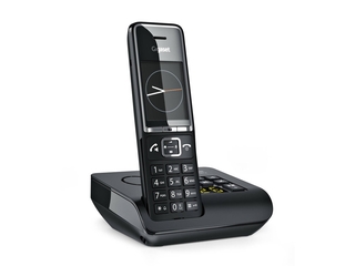 Gigaset Comfort 550A - met antwoordapparaat - 1 stuk - Zwart