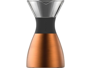 Asobu Pourover Koffiemaker – 1 Ltr – Dubbelwandig – Koper