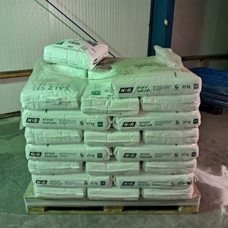 Ca. 40 zak a 25 kilo Veevoederzout, K+S