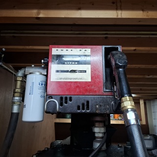 Dieseltank met lekbak, Steenbergen, 3000 liter, 2010