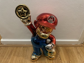 Super Mario Bros Gold Coin sculptuur