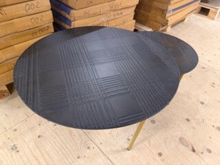 Salontafel set van 2, donkergrijs