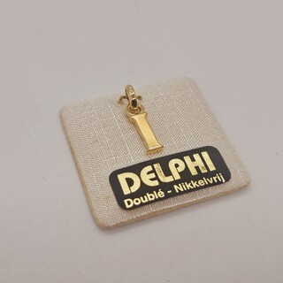 Delphi juwelier 18kt doublé gouden pendant