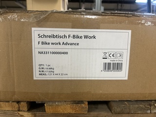 2x Hometrainer, Ultrasport, F-bike Work