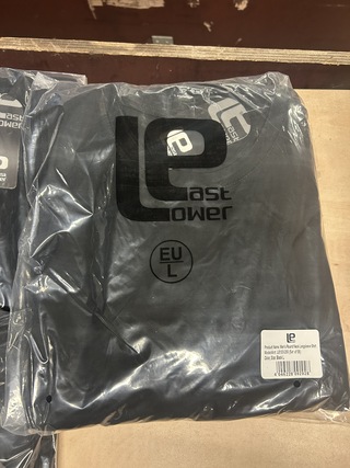 7x Set van 5 shirts met lange mouwen maat L, Lower East, zwart