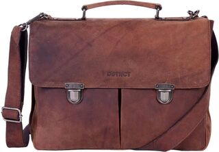 Business tas, DSTRCT, Wall Street, Classic Brown