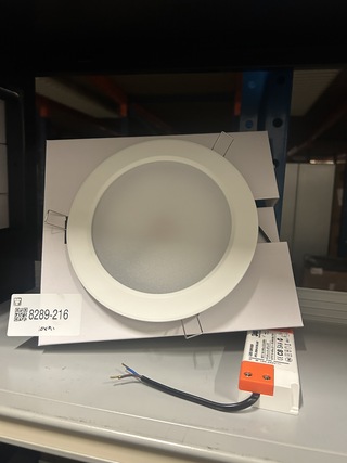 Ca. 10x Led inbouwspot/paneel