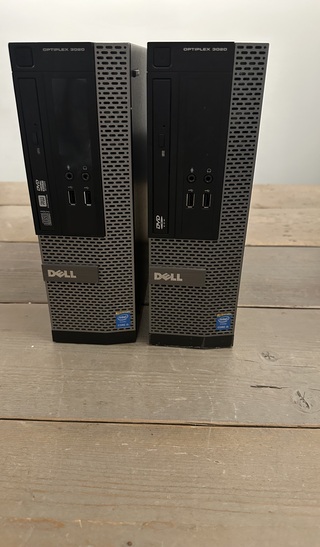 2x Computer, Dell, Optiplex 3020 Intel I5 processor / 8 GB / 500GB, Zw