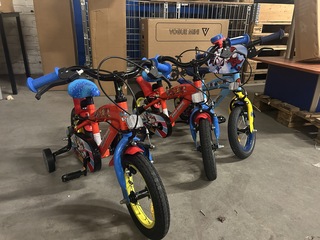 3x Kinderfiets