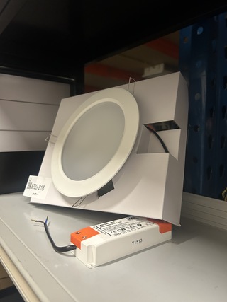 Ca. 10x Led inbouwspot/paneel