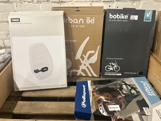 6x Fiets windscherm Thule, Urban Iki, Bobike