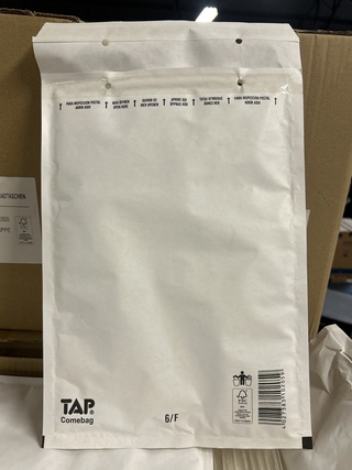 Ca. 1100x Luchtkussenenvelop, verzendenvelop