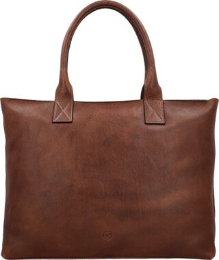 Laptop tas, MicMac Bags, Discover Shopper, bruin, Dames