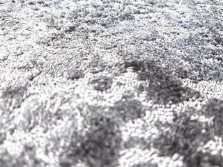 Vloerkleed, M-Ray, Ovaal, Grijs / Taupe