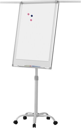 Mobiele flip-over met 5 wielen 60×90 cm, JAGO, FLCH-RO02