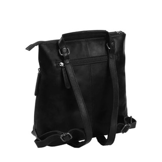 2x Rugzak, Chesterfield, Elise, black en cognac